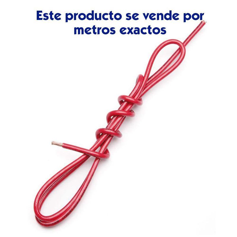 Cable THHN de 10 Awg Color Rojo
