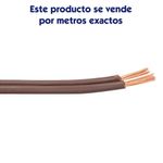 Cable Paralelo SPT de 2 x 16 Awg Café