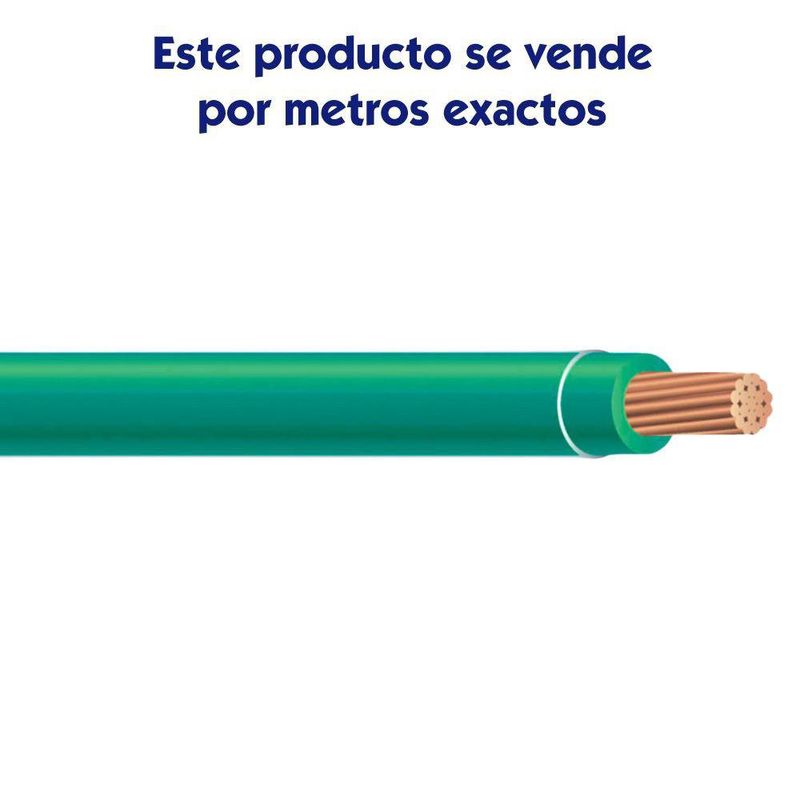 Cable THHN de 10 Awg Verde
