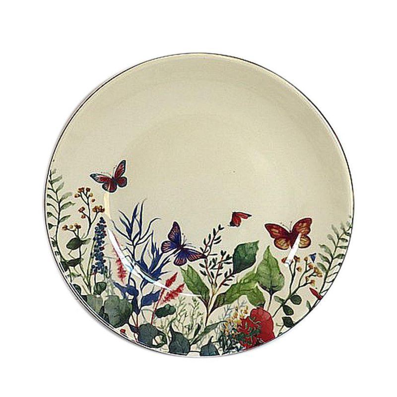 Plato para Pasta/Sopa 9.4 Plg Mariposas - Niu Haus
