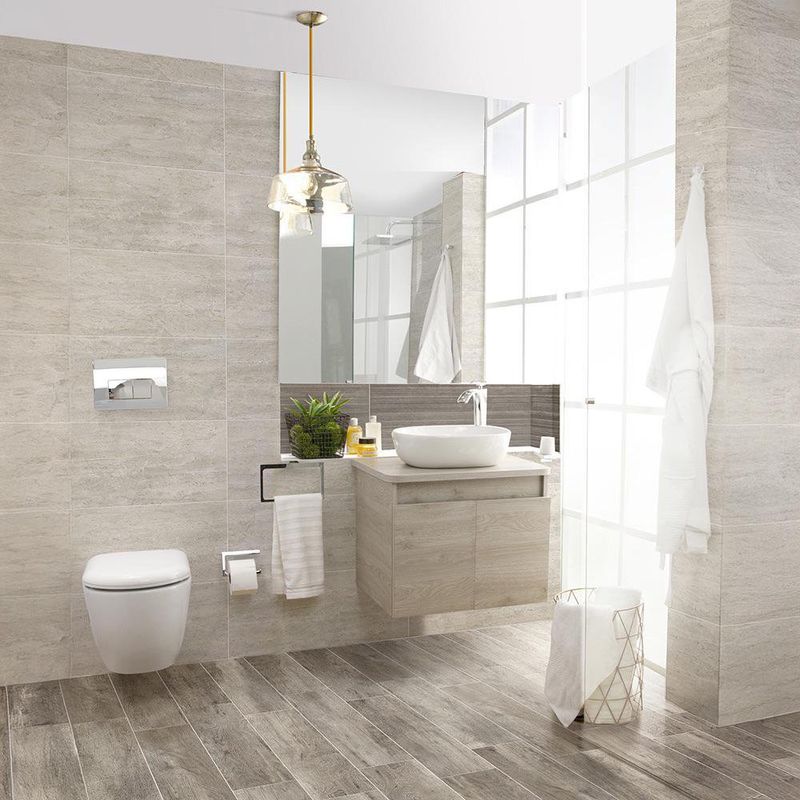 Lavamanos de Sobreponer Cerámico Rectangular Ovalado Blanco