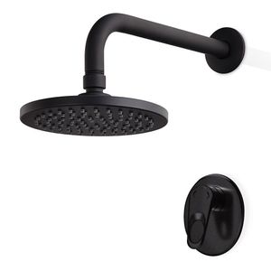 Ducha Monocontrol Koral Negro Mate - Corona