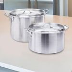 Set De Ollas Medianas De Aluminio - Aldura