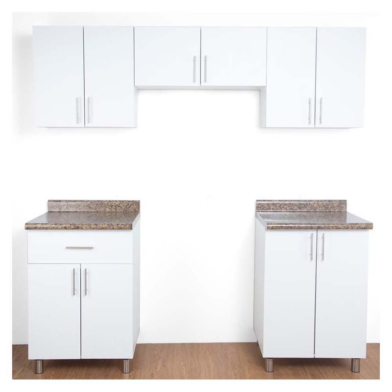 Gabinete para Cocina Blanco Top de Fórmica - Complementos