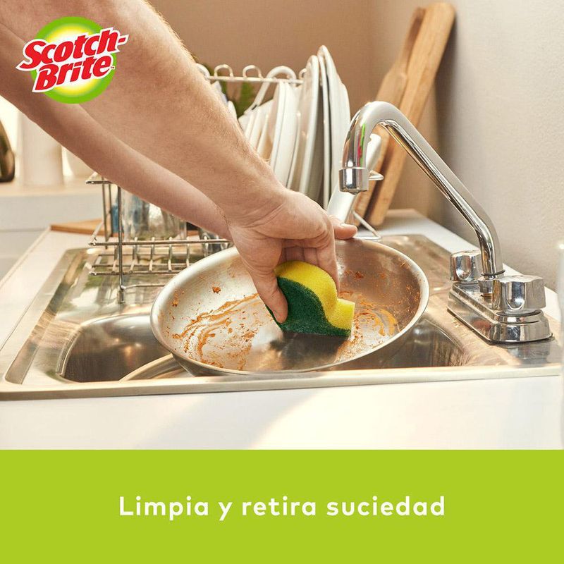 Esponja Espuma/Fibra Dura - Scotch