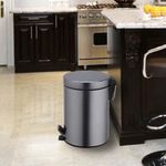 Bote de Basura Acero con Pedal 5 L