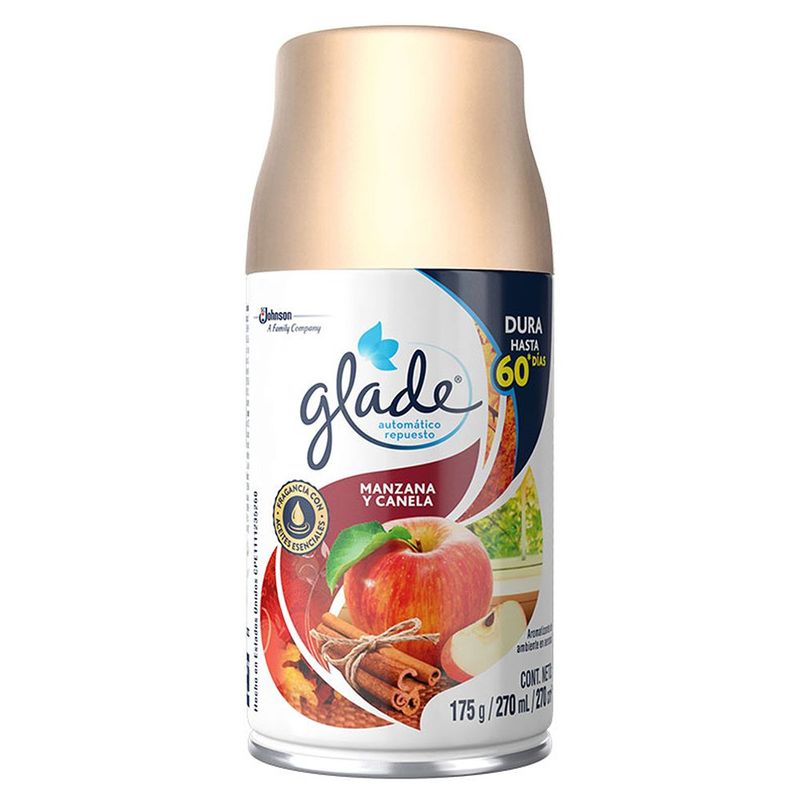 Repuesto Para Aromatizante Automático Aroma Manzana Canela - Glade