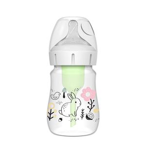Biberón Natural Flow con Sistema Anticólicos Diseño de Conejo 145 Ml