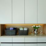 Set de 2 Canastas Rectangulares Café de 32 x 22 y 35 x 25 Cm - Viva