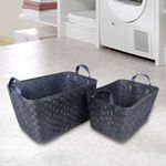 Set-de-2-Canastas-Rectangulares-Cafe-de-34-x-23-y-38-x-26-Cm---Viva