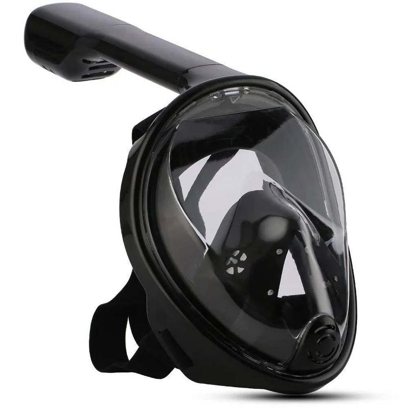 Máscara de Buceo Negra con Respirador - Crehaaliens