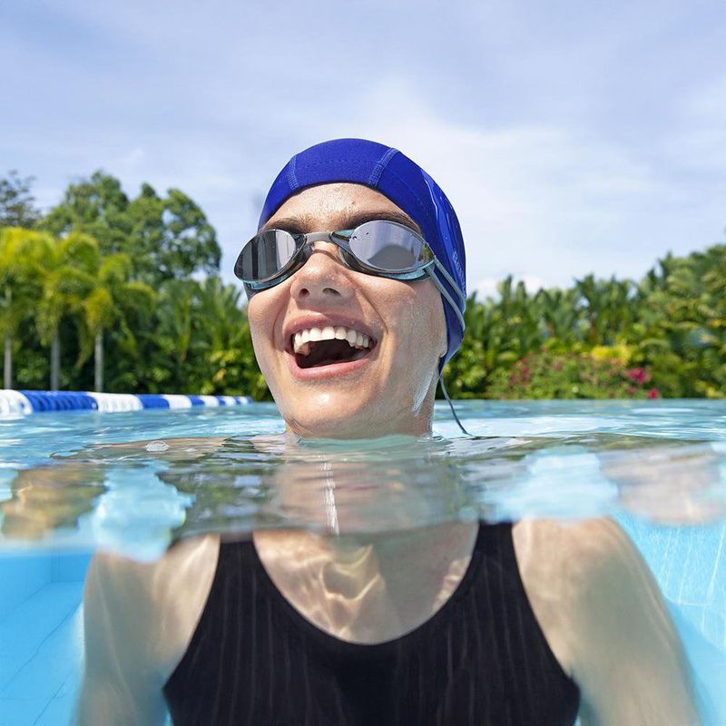 Gorro de Natación de Silicona Ajuste Cómodo