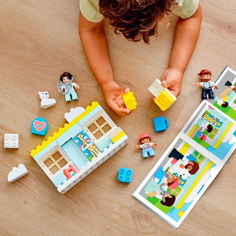 Juego De Construcción Duplo Rescate Visita Medica 34 Pzas - Lego