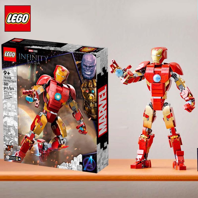 Figura De Iron Man 381 Pzas - Lego