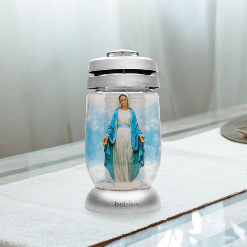 Vela Con Imagen De La Medalla Milagrosa - Bolsius