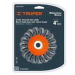 Cepillo Trenzado de 4 Plg