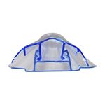 H Clip Pol. Transparente, 12'' - Catvel