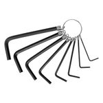 Set de 8 Llaves Allen Estándar Tipo Llavero - Pretul
