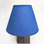 Pantalla Azul E27 10X20X15 Cm - Z