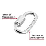Bandola de Acero de 1/8 plg con Seguro