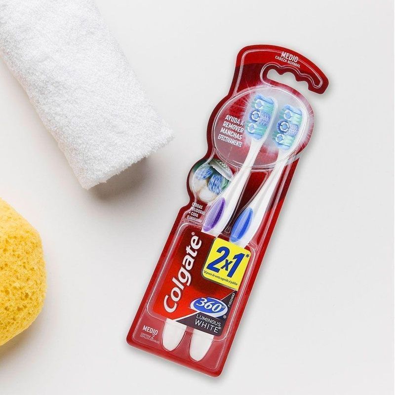 Cepillo Dental Colgate 360 Luminous