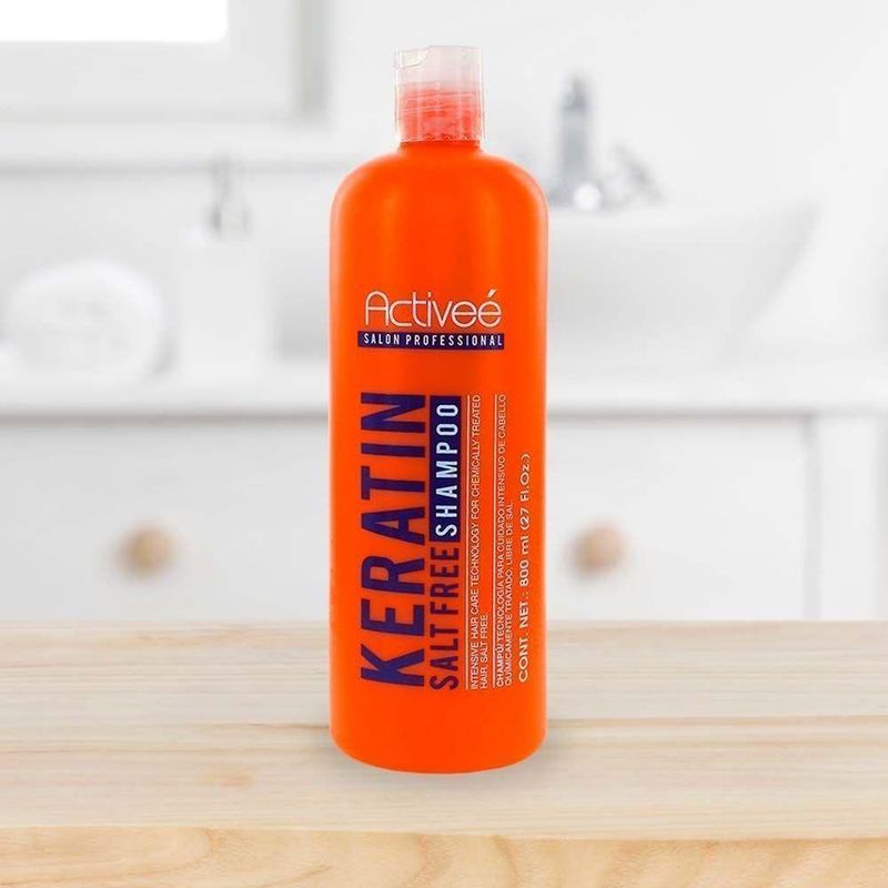 Shampoo Active+ Keratin 800 Ml - Activeé