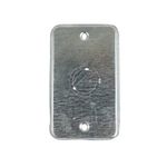 Tapadera Rectangular De Metal - Insumos
