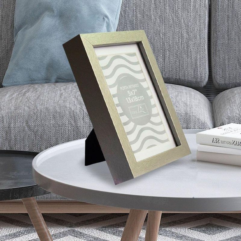 Marco para Foto Plateado