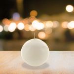 Vela Decorativa Esfera No. 9