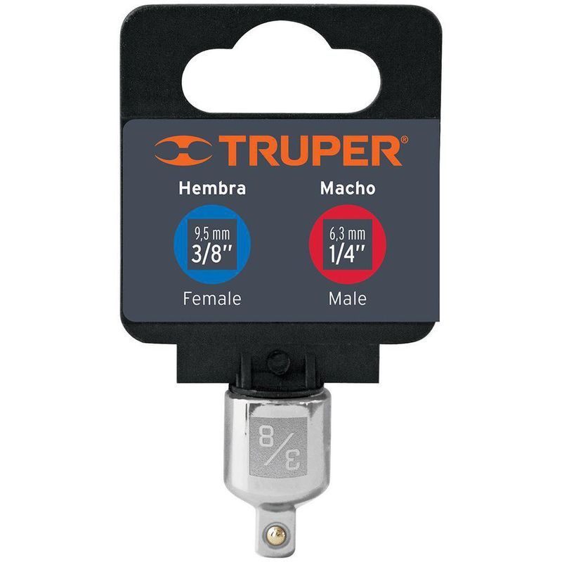 Adaptador De 3/8 Plg A 1/4 Plg - Truper