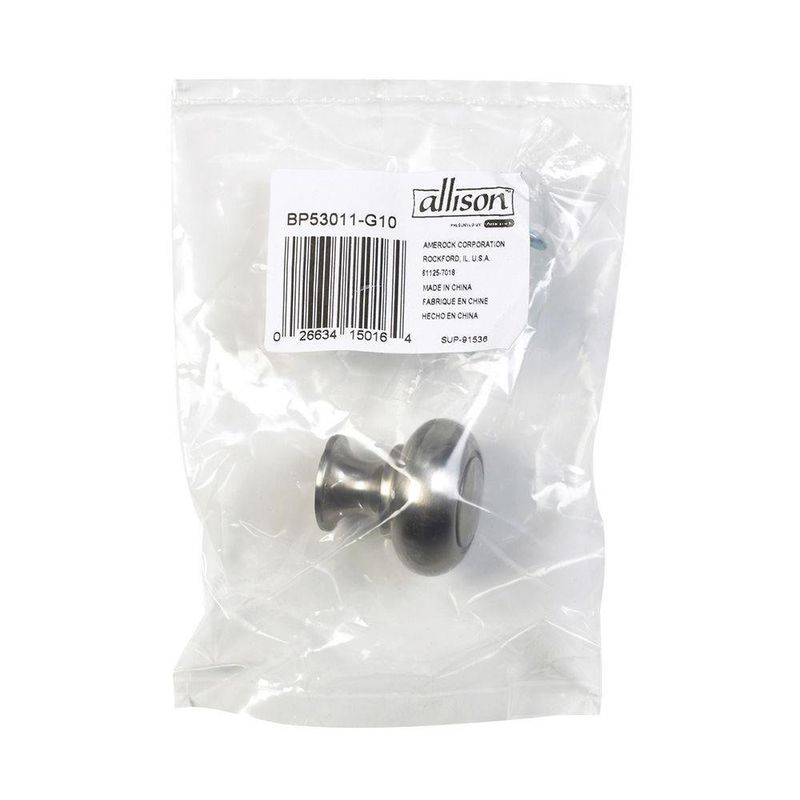 Halador Botón Moderno de Níquel