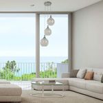 Lámpara Colgante de Cristal Moderna Triple Esferas