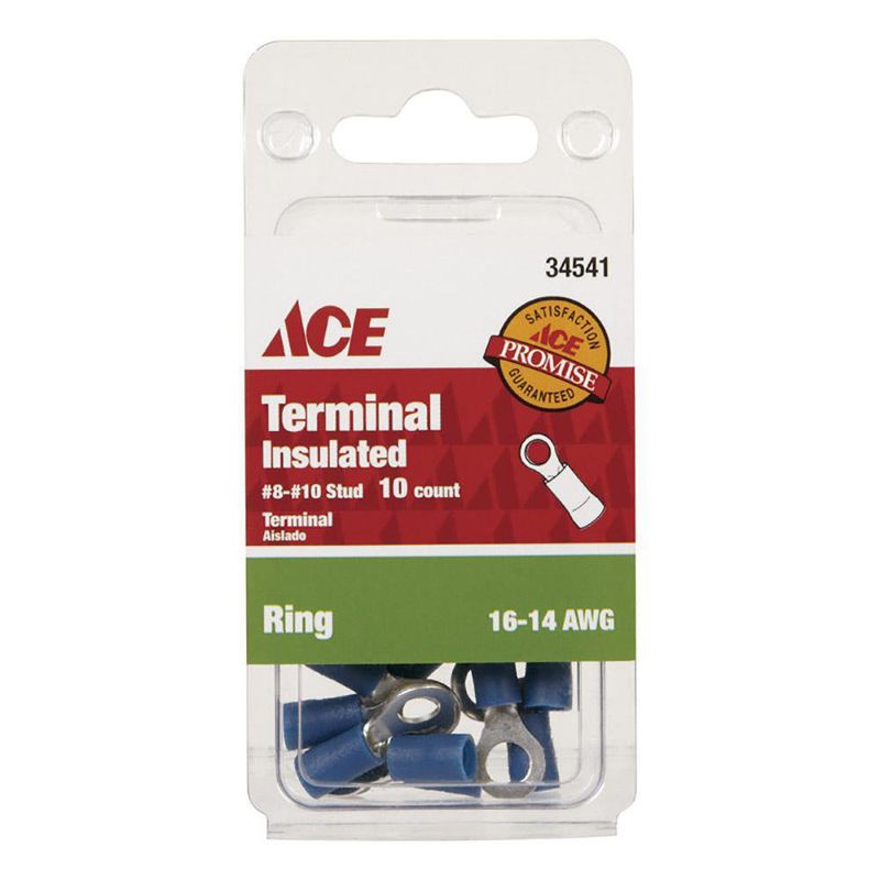 Terminal De Anillo A Presión De 14 A 16 Awg - Ace