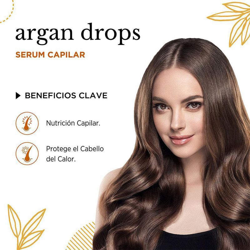 Argan Gotas Alisadoras 60Ml - Shalom