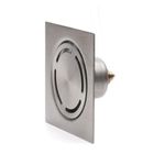 Reposadera De Acero Inoxidable 4X4 Plg - Genebre
