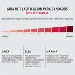 Candado Laminado de Acero 40 Mm Set de 4 Pzas