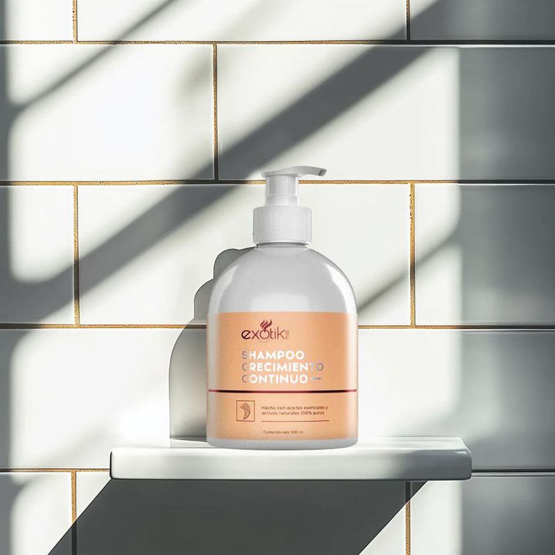 Shampoo Crecimiento Continuo - Exotik