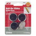 Protector Deslizante de Metal con Clavo 4 Uds