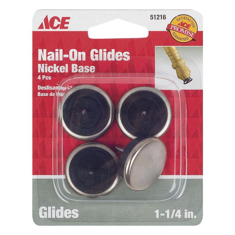 Protector Deslizante de Metal con Clavo 4 Uds