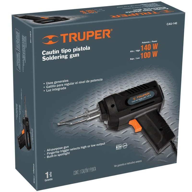 Cautín Tipo Pistola 140 Watts - Truper