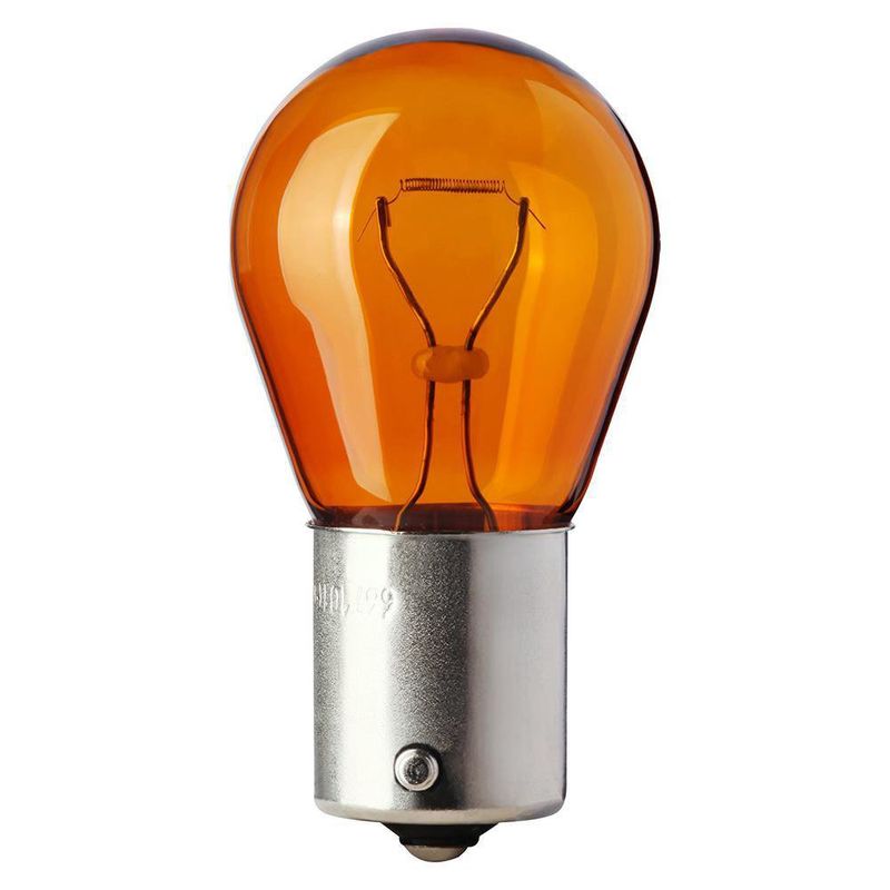 Set de 2 Bombillas Automotrices 1 Contacto Ambar