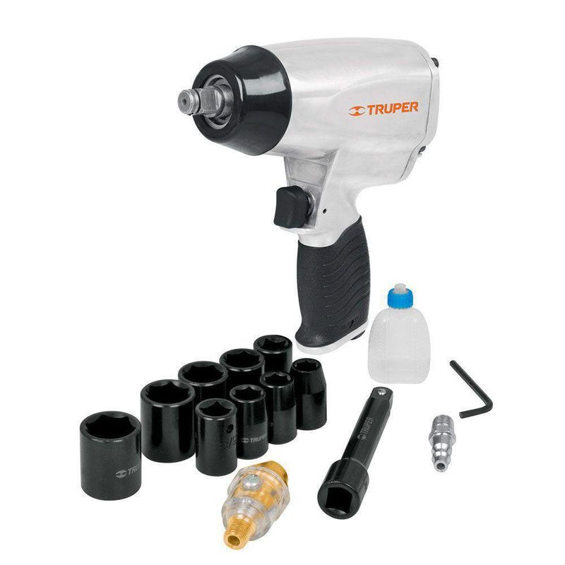 Kit Llave De Impacto 5/8 Plg - Truper