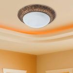 Plafón Clásico De Techo 8 Plg 1 Luz 60W - Z