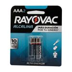 Batería Alcalina Alta Energía AAA 2 Unidades
