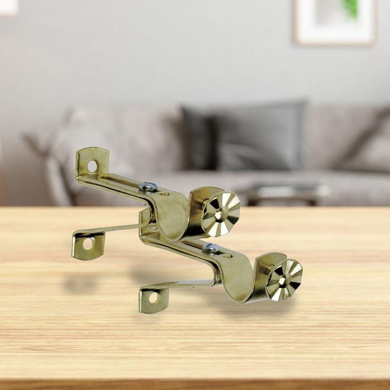 Set se 2 Brackets Brass de 5/8 Plg