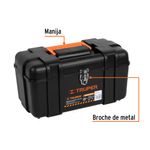 Caja de Herramientas Industrial Plástica 17 Plg