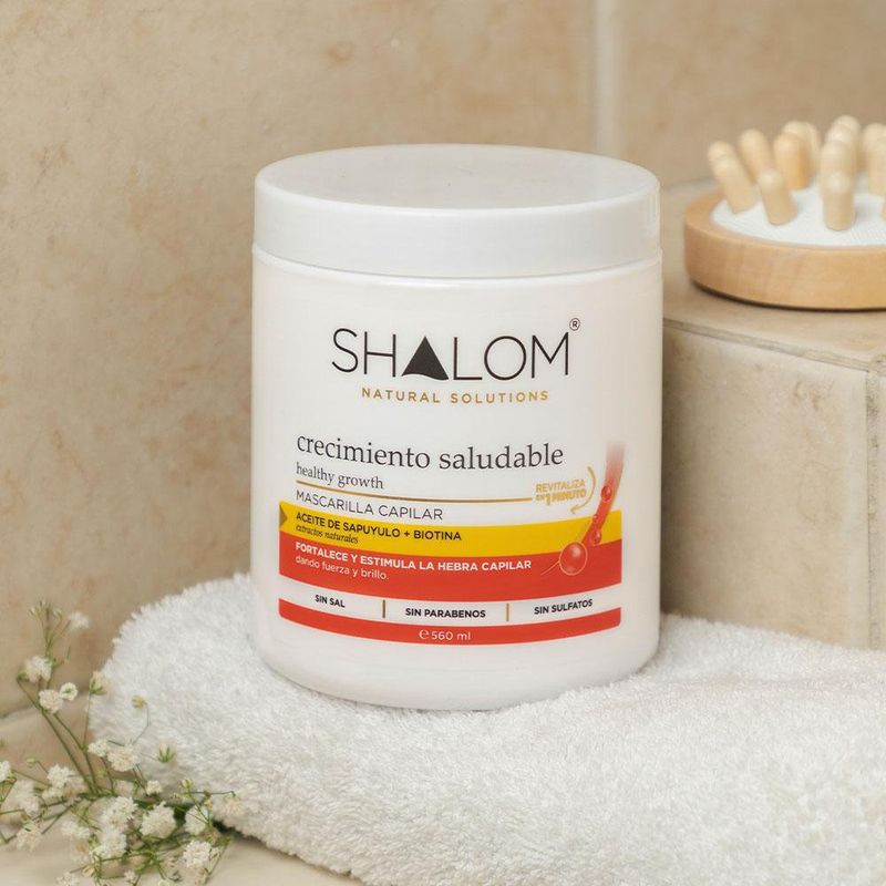 Mascarilla Capilar 560 Ml Crecimiento - Shalom