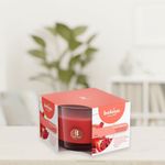 Vela En Frasco De Vidrio Roja Pomegranate - Bolsius