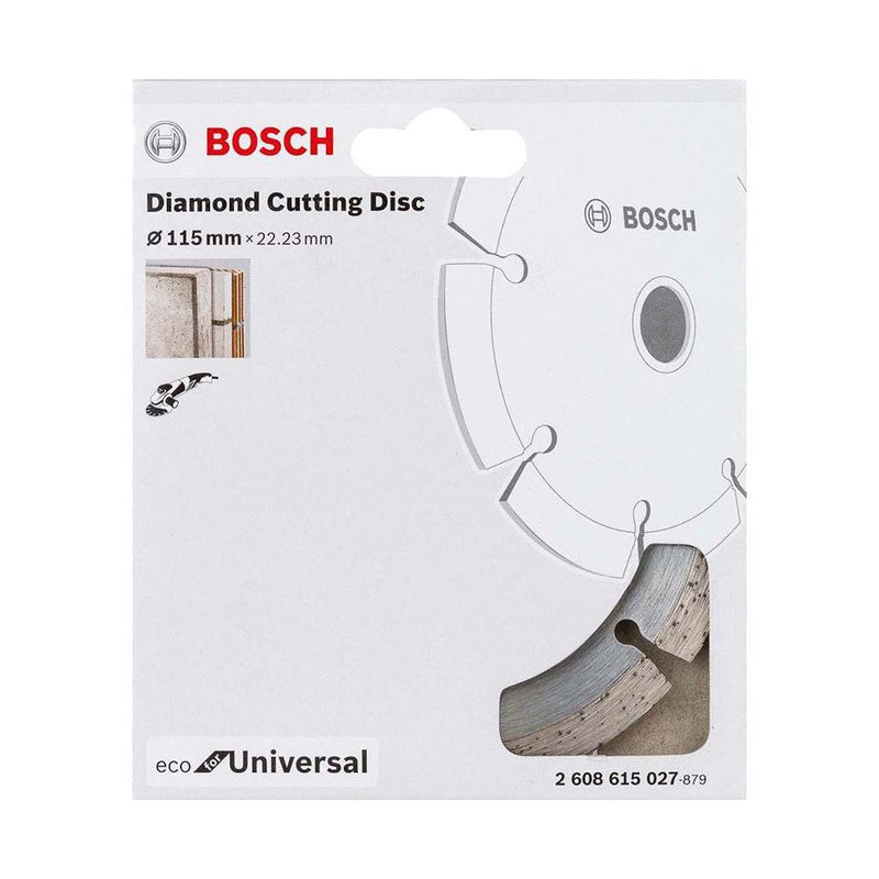 Disco de Diamante Rin Segmentado Corte Concreto 4-1/2 Plg - Bosch