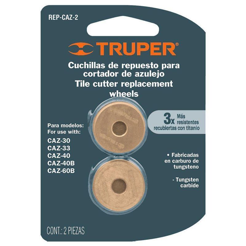 Repuesto De Titanio Para Cortador De Azulejo - Truper